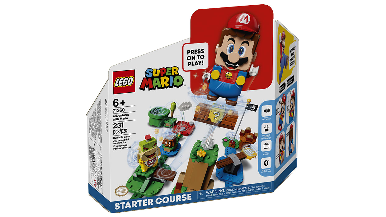 Super mario lego start shop